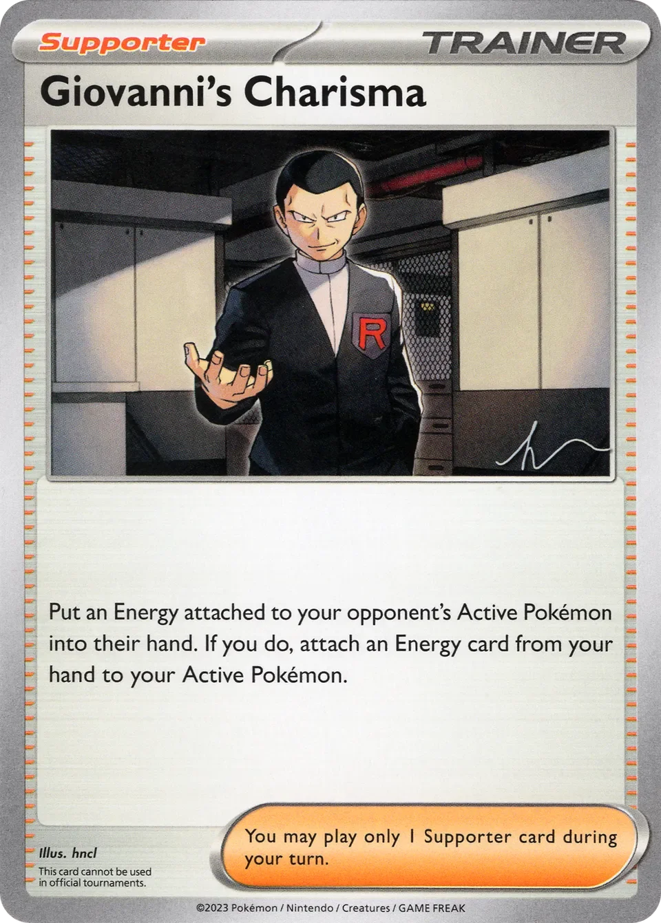 Giovanni's Charisma 「WC_DECK_2024_CRUSHING_THORN No. 007」「EN」